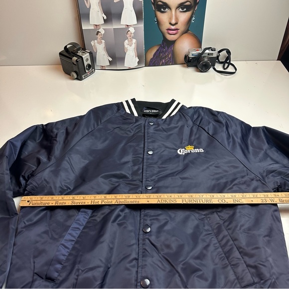 Corona Dark Blue Bomber Jacket - Picture 8 of 11